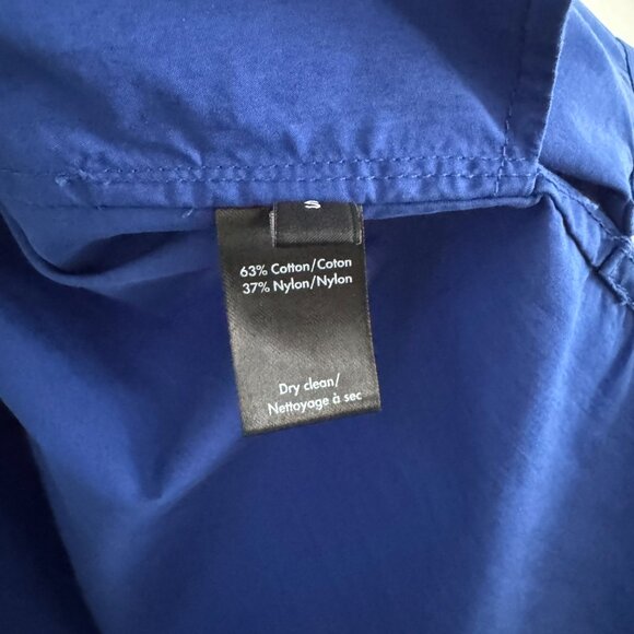 CO Collections Oversize Tunic in Cobalt Blue, size Small - Picture 8 of 8